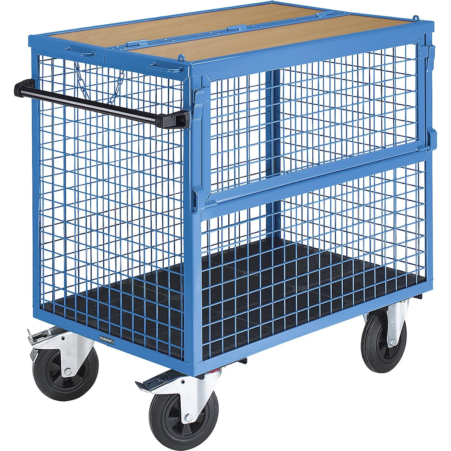Eurokraft Pro carrello a cassone acciaio 500 kg