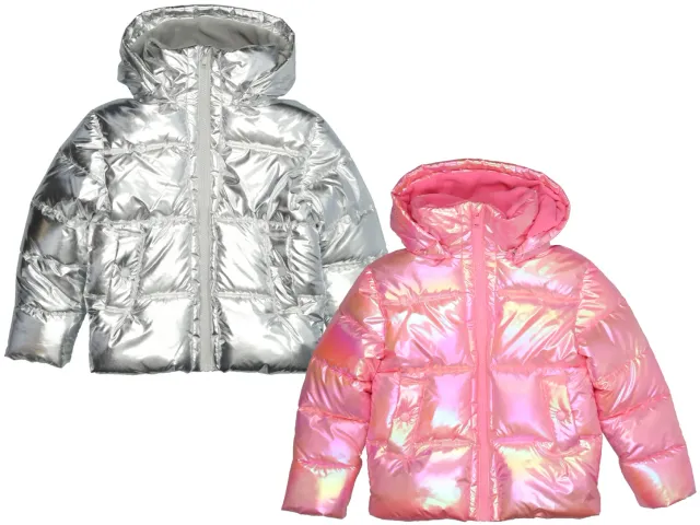 Wibra giacca invernale bambina metallizzata