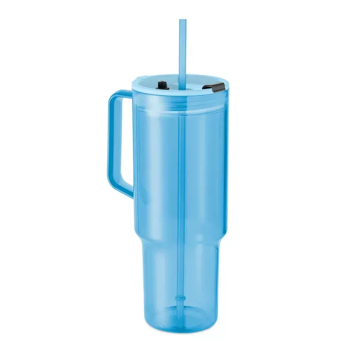 3BPRO MO2964 bicchiere RPET 1200 ml con cannuccia